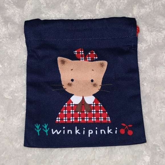 Sanrio Handbags - New! Sanrio WinkiPinki Drawstring Pouch